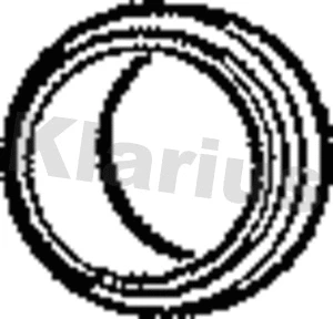 410024 KLARIUS Прокладка, труба выхлопного газа (фото 1)