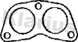 410053 KLARIUS Прокладка, труба выхлопного газа (фото 1)