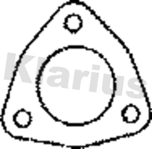 410062 KLARIUS Прокладка, труба выхлопного газа (фото 1)