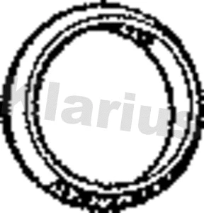 410069 KLARIUS Прокладка, труба выхлопного газа (фото 1)