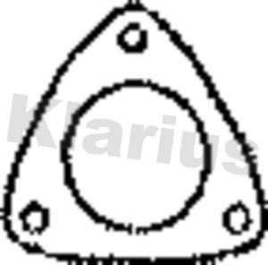 410072 KLARIUS Прокладка, труба выхлопного газа (фото 1)