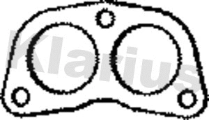 410098 KLARIUS Прокладка, труба выхлопного газа (фото 1)