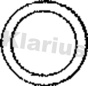 410163 KLARIUS Прокладка, труба выхлопного газа (фото 1)