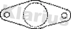 410174 KLARIUS Прокладка, труба выхлопного газа (фото 1)