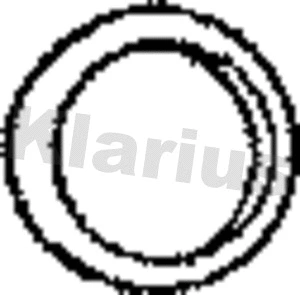 410271 KLARIUS Прокладка, труба выхлопного газа (фото 1)