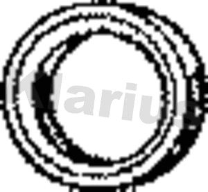 410280 KLARIUS Прокладка, труба выхлопного газа (фото 1)