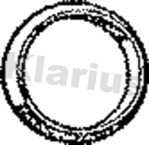 410307 KLARIUS Прокладка, труба выхлопного газа (фото 1)