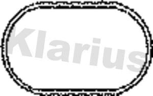 410403 KLARIUS Прокладка, труба выхлопного газа (фото 1)