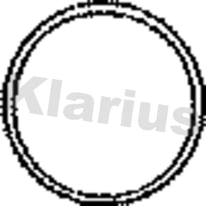 410425 KLARIUS Прокладка, труба выхлопного газа (фото 1)