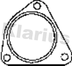 410469 KLARIUS Прокладка, труба выхлопного газа (фото 1)