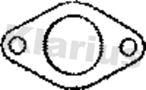 410485 KLARIUS Прокладка, труба выхлопного газа (фото 1)