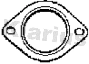 410489 KLARIUS Прокладка, труба выхлопного газа (фото 1)