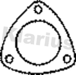410531 KLARIUS Прокладка, труба выхлопного газа (фото 1)