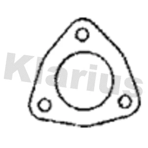 411120 KLARIUS Прокладка, труба выхлопного газа (фото 1)