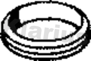 411174 KLARIUS Прокладка, труба выхлопного газа (фото 1)