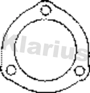 VAG70AC KLARIUS Прокладка, труба выхлопного газа (фото 1)