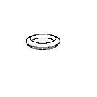 09.40.58 IMASAF Уплотнительное кольцо, труба выхлопного газа (фото 1)