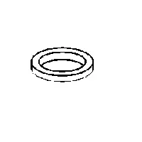 09.40.64 IMASAF Уплотнительное кольцо, труба выхлопного газа (фото 1)