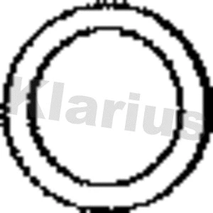 410214 KLARIUS Уплотнительное кольцо, труба выхлопного газа (фото 1)