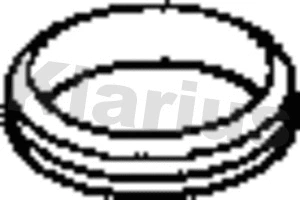 410336 KLARIUS Уплотнительное кольцо, труба выхлопного газа (фото 1)