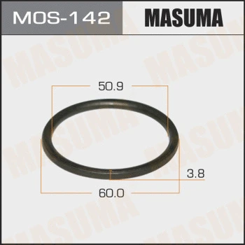 MOS-142 MASUMA Уплотнительное кольцо, труба выхлопного газа (фото 1)