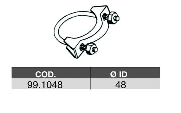 99.1048 ASSO Соединительные элементы, система выпуска (фото 1)