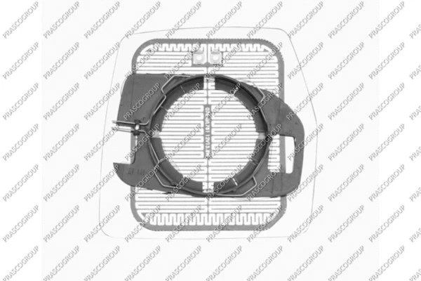 FT9217504 PRASCO Зеркальное стекло, наружное зеркало (фото 1)