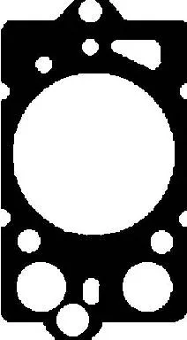 H26780-20 GLASER Прокладка, головка цилиндра (фото 1)