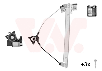 2740263 VAN WEZEL Стеклоподъемник (фото 1)