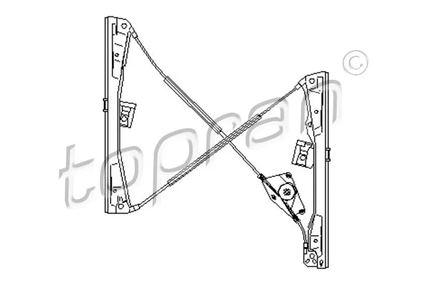 111 705 TOPRAN Стеклоподъемник (фото 1)