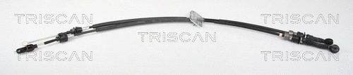 8140 50702 TRISCAN Трос, механическая коробка передач (фото 1)