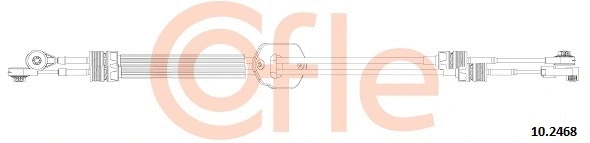 10.2468 COFLE Трос, механическая коробка передач (фото 1)