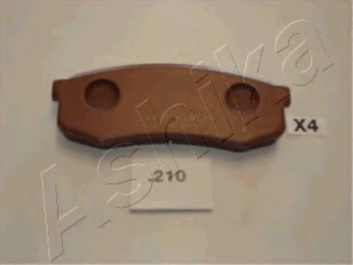 51-02-210 ASHIKA Комплект тормозных колодок, дисковый тормоз (фото 2)