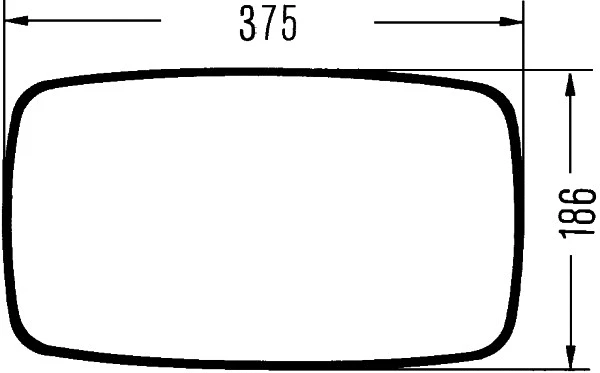 8SB 501 156-021 BEHR/HELLA/PAGID Наружное зеркало (фото 3)