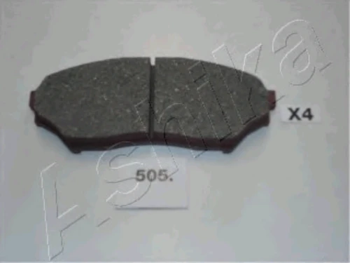 50-05-505 ASHIKA Комплект тормозных колодок, дисковый тормоз (фото 2)