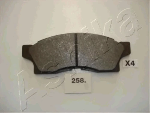 50-02-258 ASHIKA Комплект тормозных колодок, дисковый тормоз (фото 2)