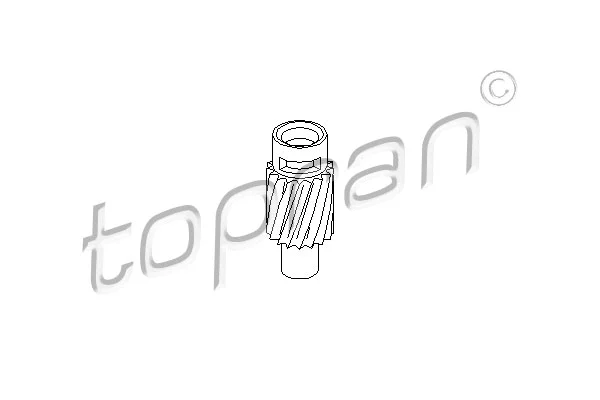 107 399 TOPRAN Тросик спидометра (фото 1)