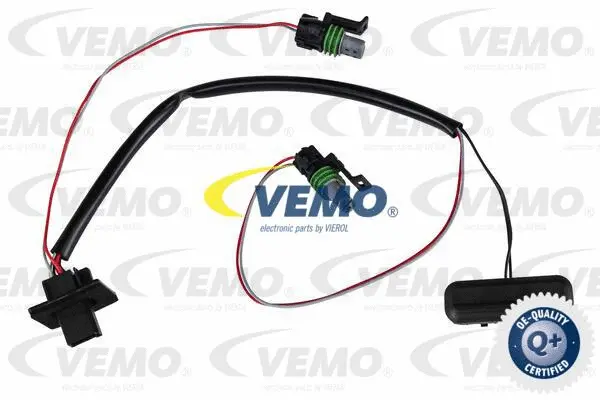 V40-85-0004 VEMO Выключатель, фиксатор двери (фото 1)