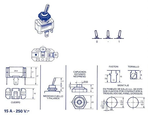 000000000101 MAGNETI MARELLI Выключатель, стеклолодъемник (фото 1)