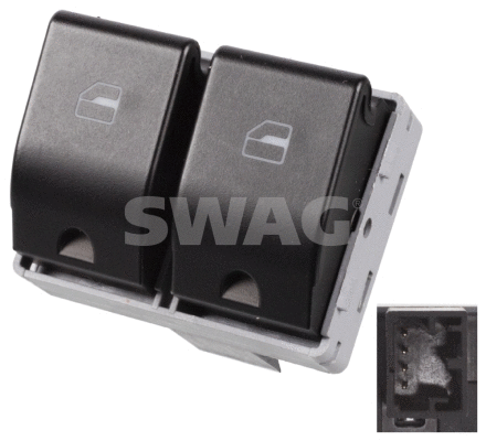 33 10 0040 SWAG Выключатель, стеклолодъемник (фото 1)