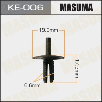 KE-006 MASUMA Зажим, молдинг / защитная накладка (фото 1)