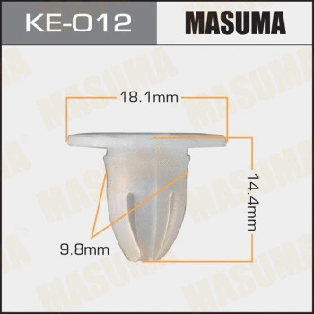 KE-012 MASUMA Зажим, молдинг / защитная накладка (фото 1)