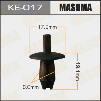 KE017 MASUMA Зажим, молдинг / защитная накладка (фото 1)