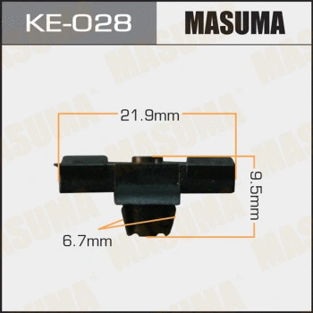 KE-028 MASUMA Зажим, молдинг / защитная накладка (фото 1)