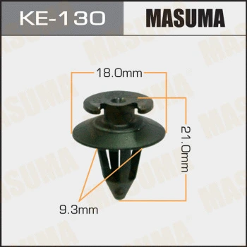 KE130 MASUMA Зажим, молдинг / защитная накладка (фото 1)