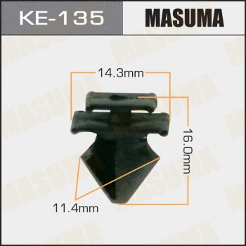 KE135 MASUMA Зажим, молдинг / защитная накладка (фото 1)