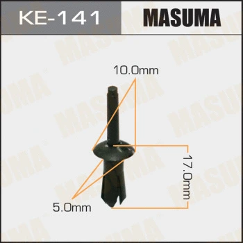 KE-141 MASUMA Зажим, молдинг / защитная накладка (фото 1)