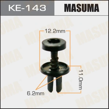 KE-143 MASUMA Зажим, молдинг / защитная накладка (фото 1)