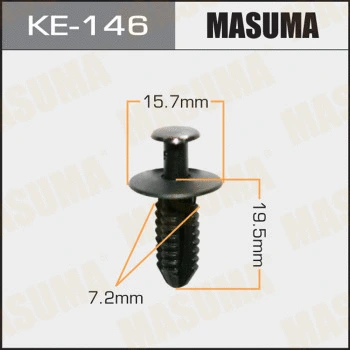 KE-146 MASUMA Зажим, молдинг / защитная накладка (фото 1)