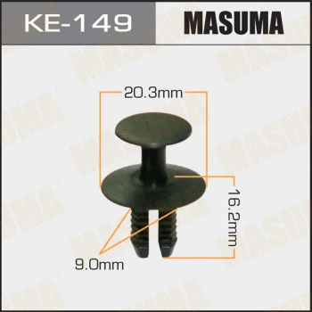 KE-149 MASUMA Зажим, молдинг / защитная накладка (фото 1)